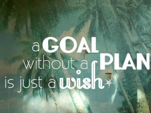 a goal without a plan